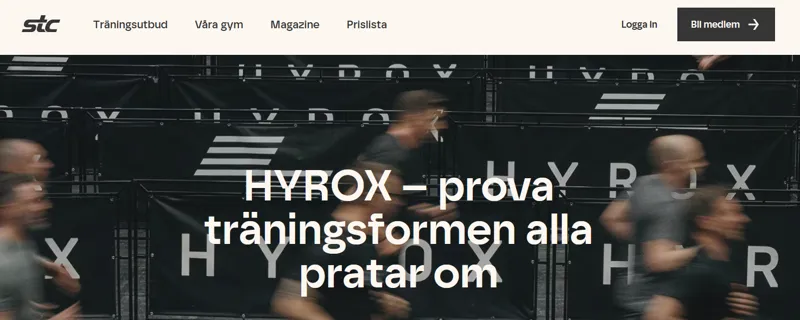 Var kan man träna HYROX i Sverige