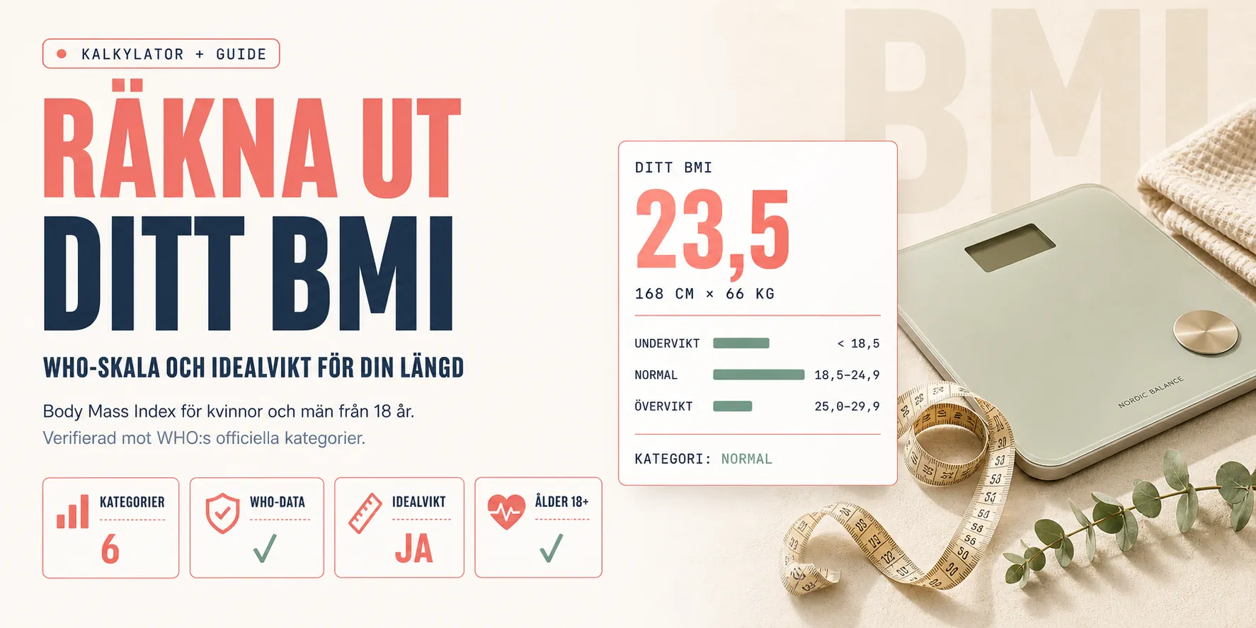 BMI-kalkylator